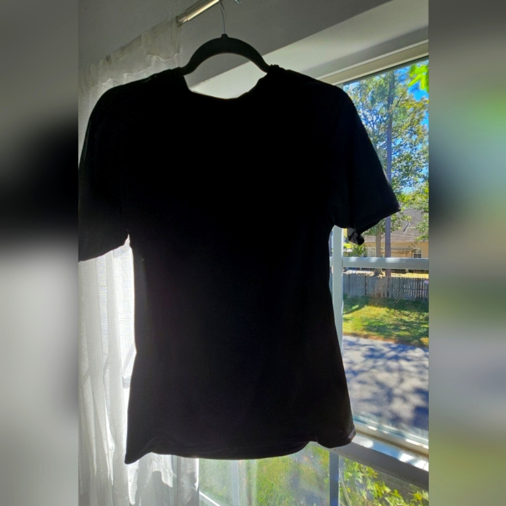 Dry fit black shirt